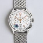 TW Factory Breitling Premier B01 Chronograph Stainless Steel 42MM 7750 Movement White Black Watch